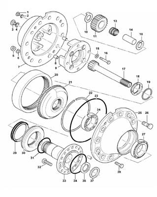 Bogie, assemblage 9991163