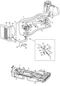 Transmission , conduites hydrauliques 9991519S2