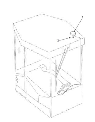 Antenne GPS, montage 9991644