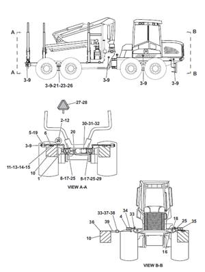 Kit éclairage pour route, montage 9991982