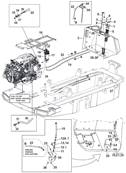 Rservoir carburant, montage 9992438S2