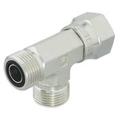 T mâle-femelle horizontal ORFS 1 3/16 Parker 12R6LO-S