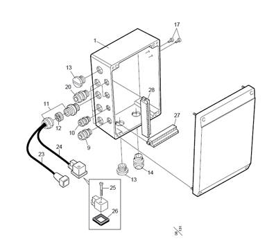 Boîte de connection, IT/PC/402 LM005926