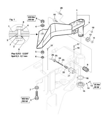 Couteau flottant, capteur digital LM0391283