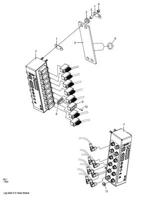 Fixation et modules LOG MATE 510 LM044130