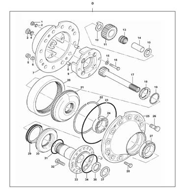 Réducteur de bogie 7035016