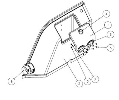 Panneau inférieur droit, assemblage 9991389