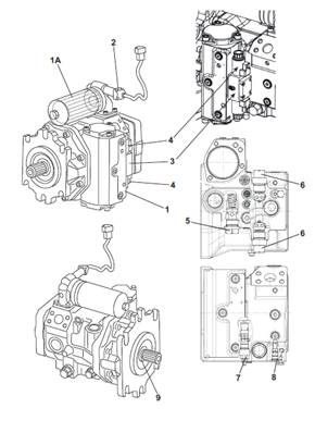 Pompes de transmission, montage 9991521