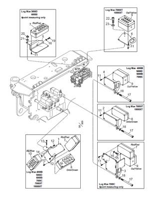 Support et boîtier de DASA LM999037