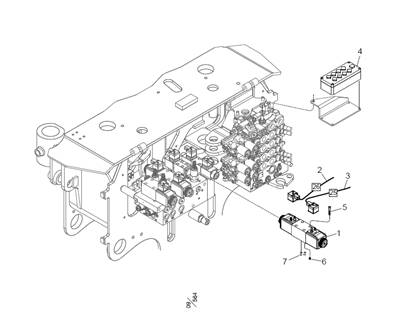 Système électrique pour le contrôle du rotator LM999075