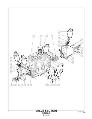 Section de distributeur, double 5115231