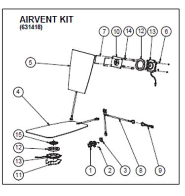 Siège 3000 HIGHT END, assemblage 9991095