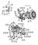 Support pompe de transmission, montage 9991296S2