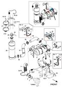 Echappement moteur stage 5, montage 9991947S2