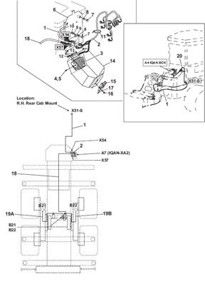 Système contrôle de charge sur bogie, assemblage 9992646