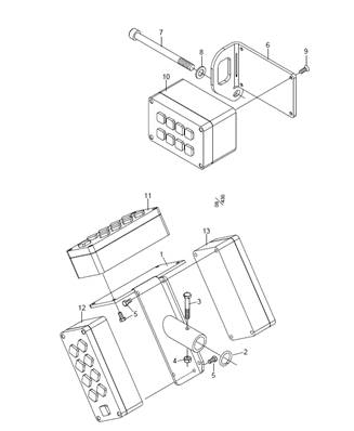 Boîtiers et supports pour Dasa 4 et Cabswin LM006726