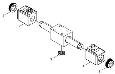 Valve directionelle couteau inférieur LM010278