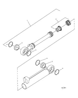 Vérin de tilt LM015740