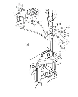 Couteau flottant hydraulique sans scie de cime LM047029