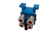 Coupleur mâle hydraulique 4 voies 1/2 - BSP connexion électrique 14 pôles Parker