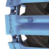 Paire de tracks bluetrack flow 26mm 2x2 pour 710/45 Pewag 575532X2