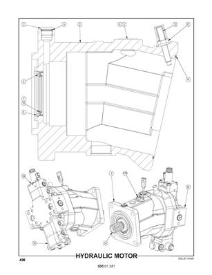 Moteur hydraulique 50501382S3