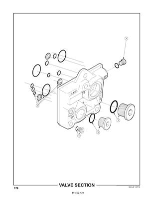 Section de distributeur, sortie 51152121