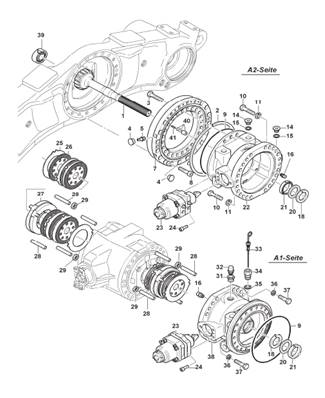 Bogie, assemblage 7011105GR