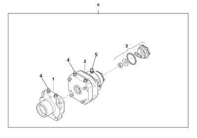 Cylindre de frein de bogie 7038082