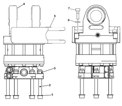 Rotator AV17S, assemblage 9991500