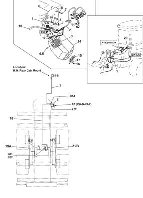 Système contrôle de charge sur bogie, assemblage 9992020