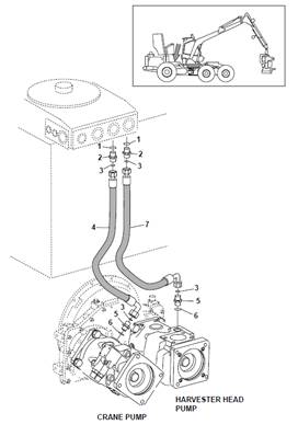 Pompes hydrauliques, drain 9992069