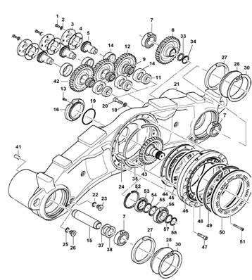 Bogie , assemblage 9992728S2