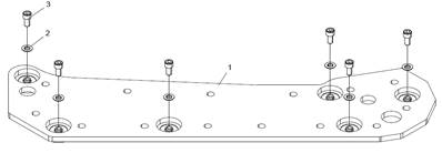 Plaque de protection fixe LM034514