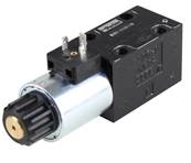 Vanne de commande directionnelle -Série D1 Electro croise parallèle 1 bobine 12V