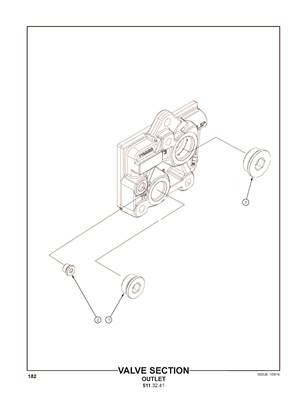 Section de distributeur, sortie 5113241