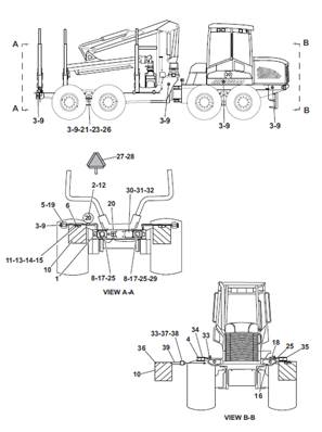 Kit éclairage pour route, montage 9991347