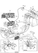 Pompe de grue, conduites hydrauliques 9991526S2