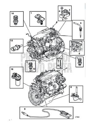 Moteur thermique, assemblage 99929276