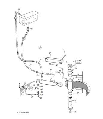 Couteau ébrancheur inférieur LM006702