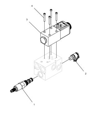 Bloc hydraulique pour l'unité d'accumulation LM017191