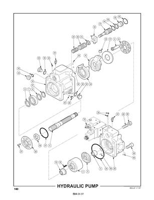 Pompe hydraulique 5040491