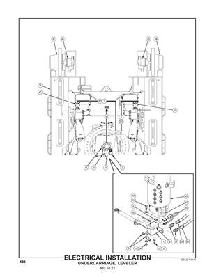 Installation électrique, chassis inférieur avec oscillation 6035821