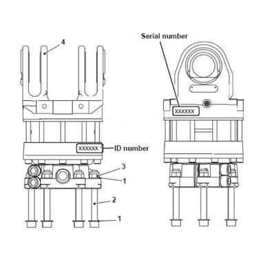 Rotator AV17S, assemblage 9991056