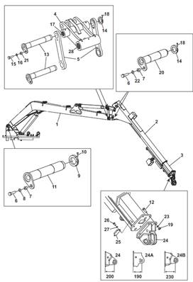 Grue 300 11m, assemblage 9991920