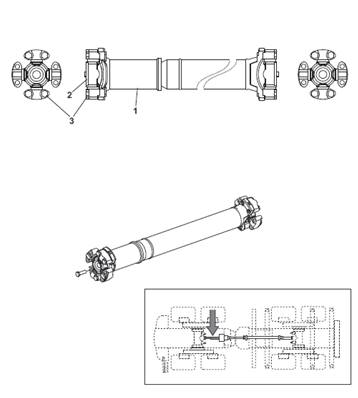 Cardan, assemblage 9992490