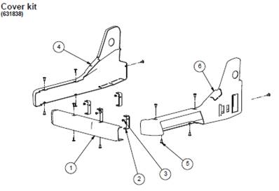 Siège 3000 HIGHT END, assemblage 9992852