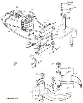 Couteaux ébrancheurs supérieurs LM006802