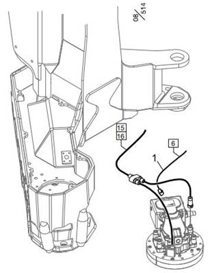 Système électrique unité de scie 218TC et 318TC LM999203