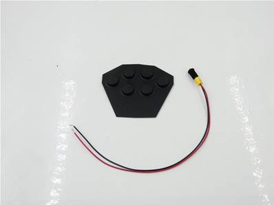 Kit platine et LED jaune 24V 224621
